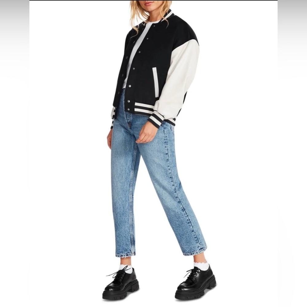 Steve Madden Varsity Bomber Jacket